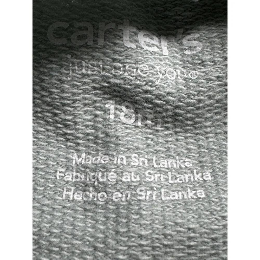 Carter’s Just One You Baby 18M Snuggle Bunny Sweatshirt Jogger Pants Set